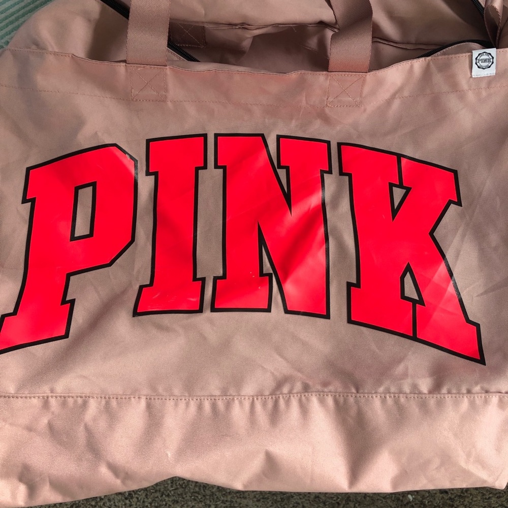 VS Pink duffle weekender bag